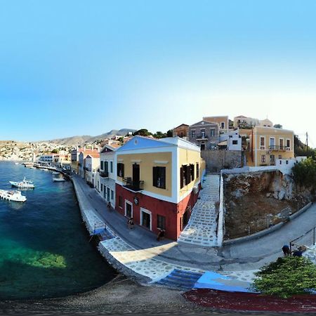 Moschos Mansion Villa Simi Dış mekan fotoğraf