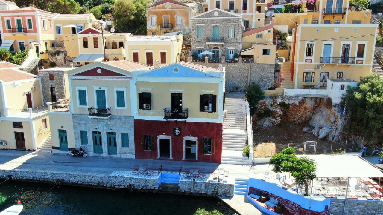 Moschos Mansion Villa Simi Dış mekan fotoğraf