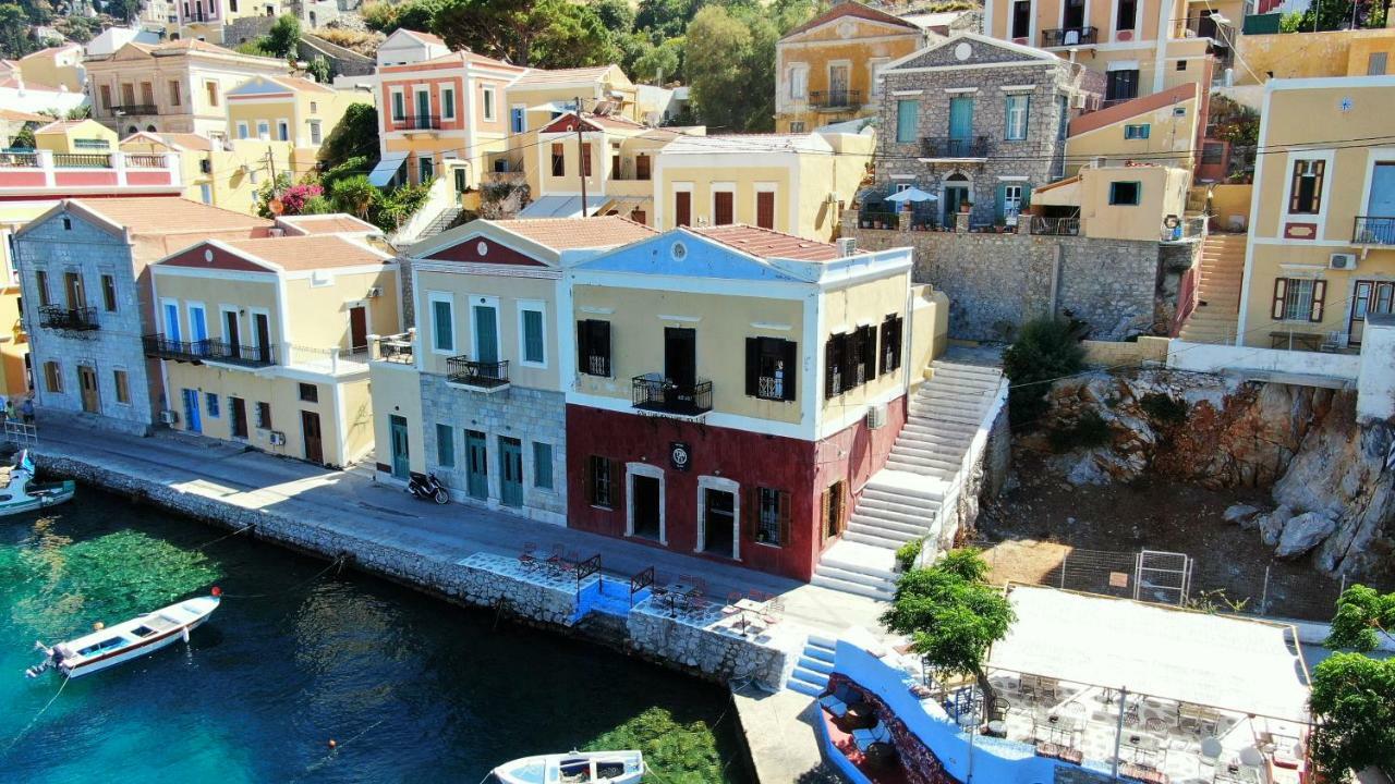 Moschos Mansion Villa Simi Dış mekan fotoğraf