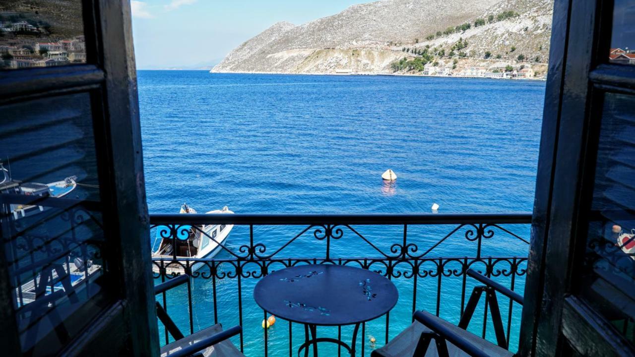 Moschos Mansion Villa Simi Dış mekan fotoğraf
