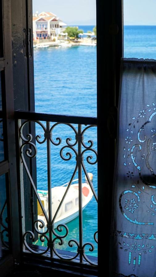 Moschos Mansion Villa Simi Dış mekan fotoğraf