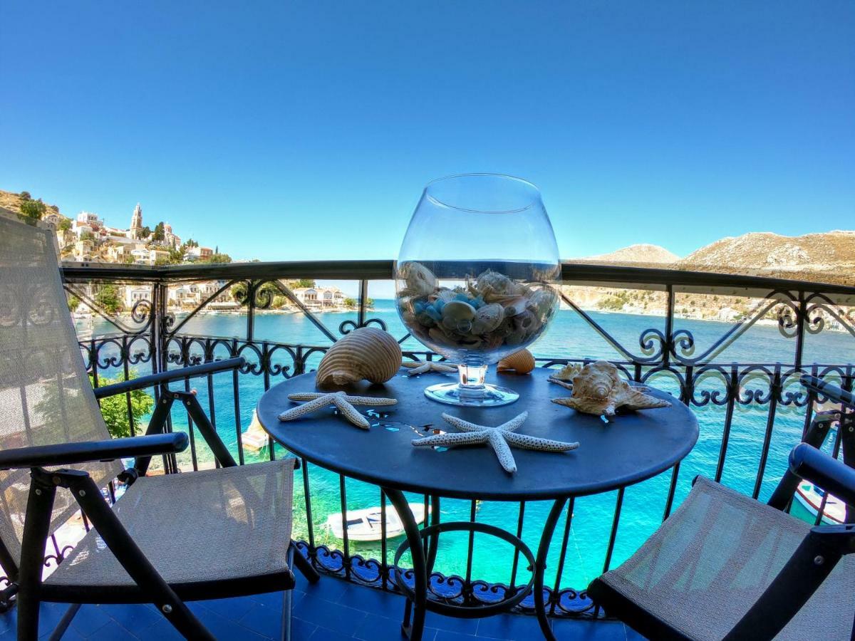 Moschos Mansion Villa Simi Dış mekan fotoğraf