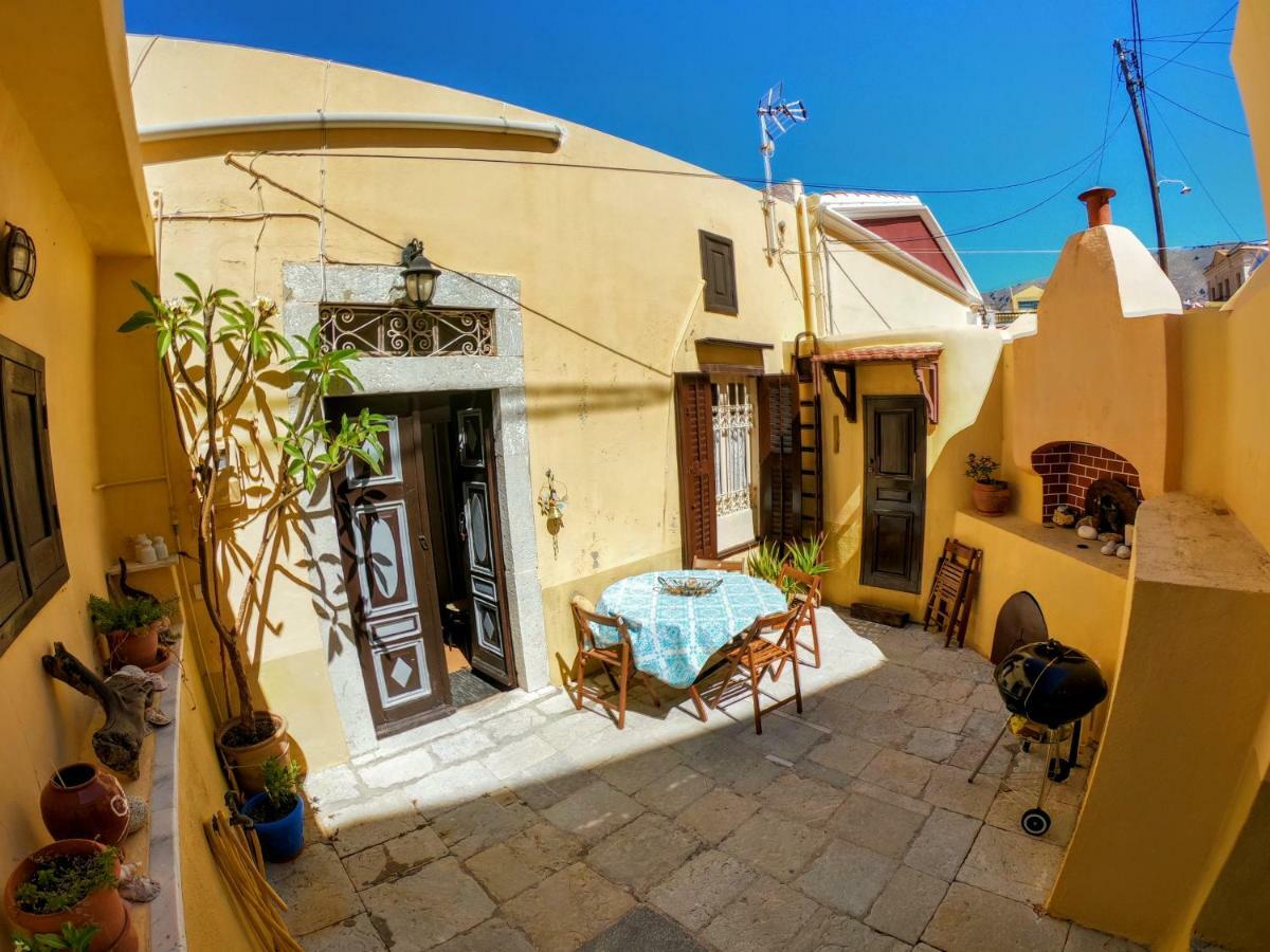 Moschos Mansion Villa Simi Dış mekan fotoğraf