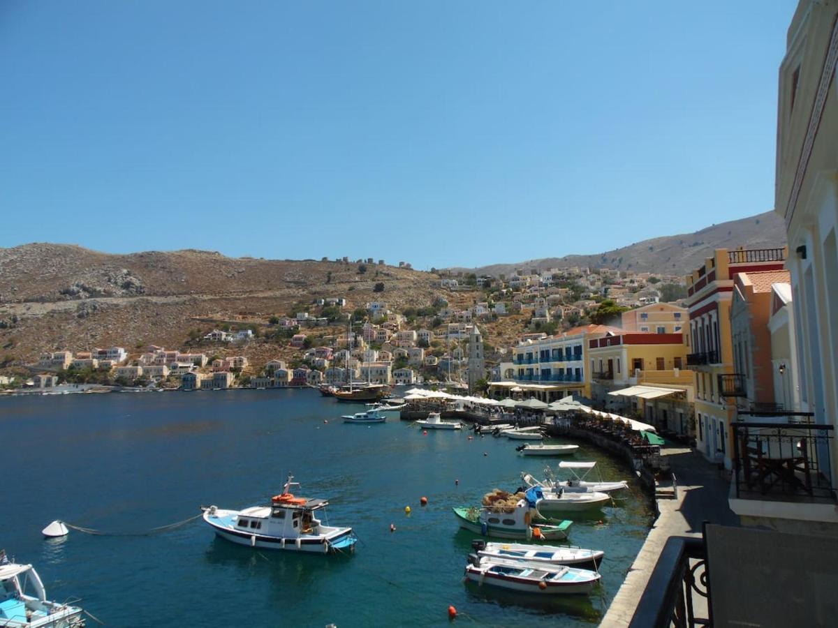 Moschos Mansion Villa Simi Dış mekan fotoğraf